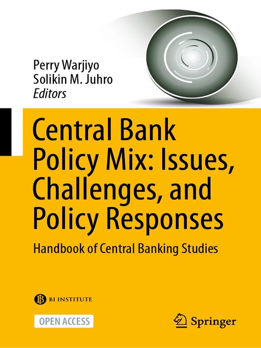 Title details for Central Bank Policy Mix by Perry Warjiyo - Available